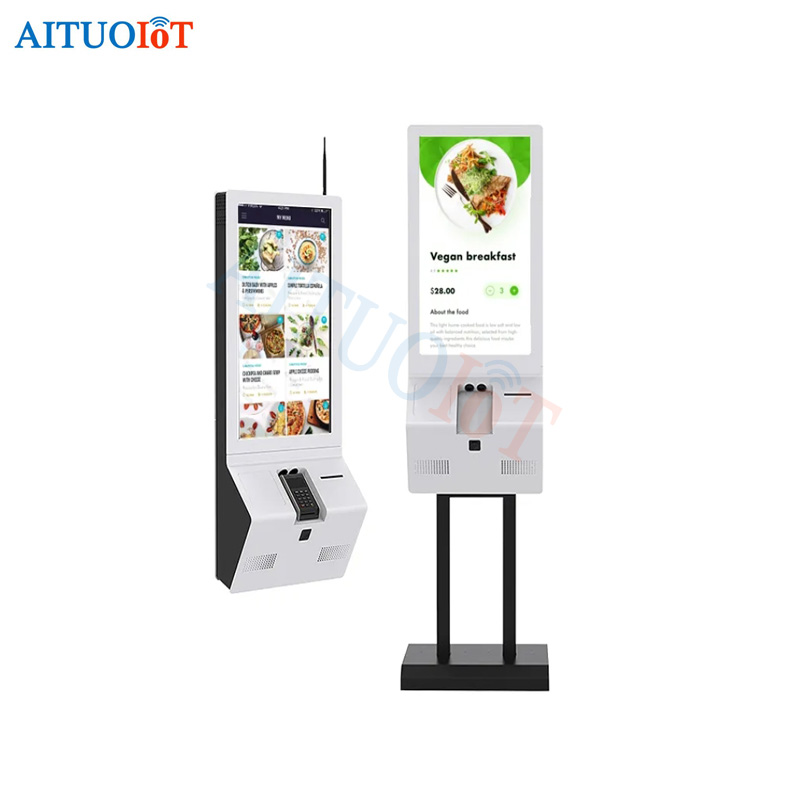 Smart Self-Service Kiosk All-in-One 32″ Touch Screen Android/Windows System for Shopping Mall Payments Orders Tickets